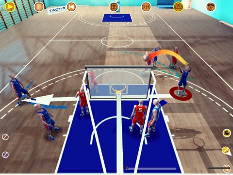 Basketball 3D playbook - náhled