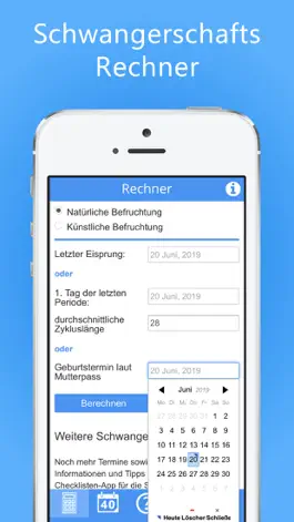 Game screenshot Schwangerschafts-Rechner mod apk