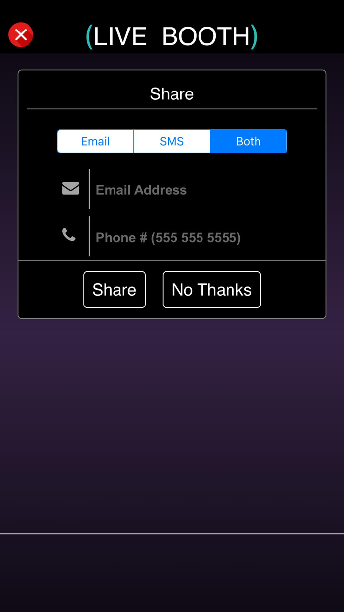 Live Booth - Photo, Video, GIF