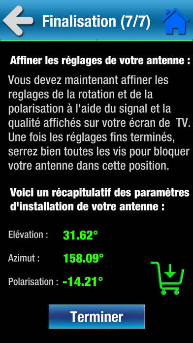 SatCatcher Réglage Parabole SatCatcher Réglage Parabole
