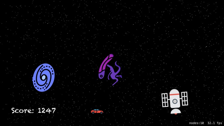 Space Journey with Car