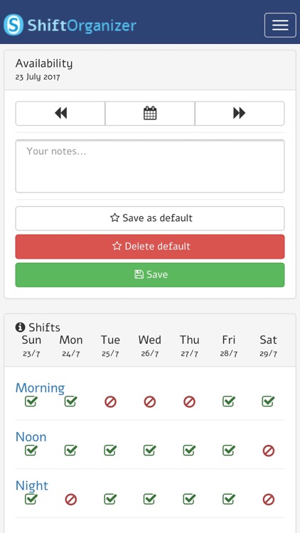 ShiftOrganizer screenshot-4