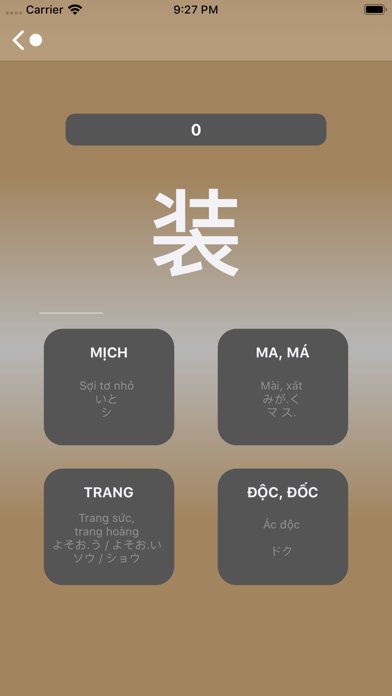 Kanjan - Học Tiếng Nhật Kanji screenshot 2