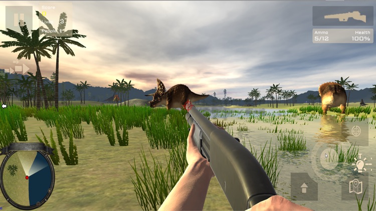 Dinosaur Hunting Patrol 3D screenshot-3