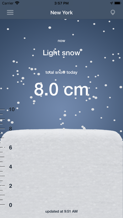 Snow today screenshot 1