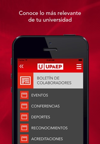 UPAEP Colaboradores screenshot 3