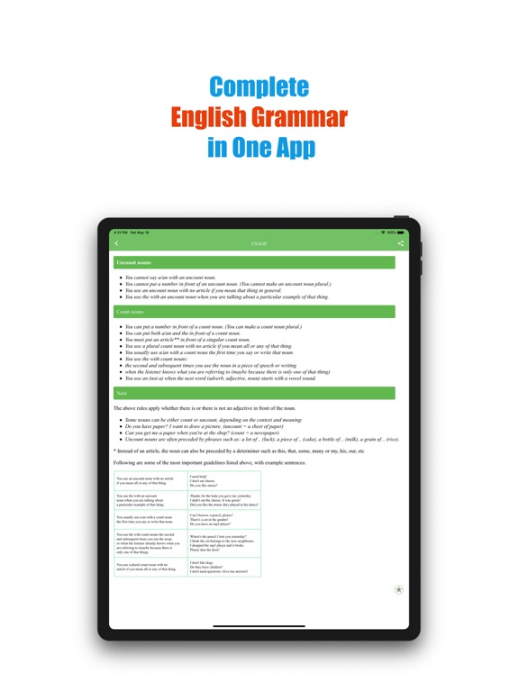 Screenshot #4 pour English Grammar Pro