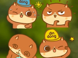 New DinDong Stickers