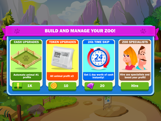 Idle Zoo - Animal Park screenshot 3