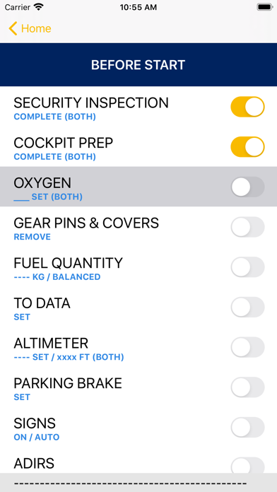 A380 Checklist screenshot 3