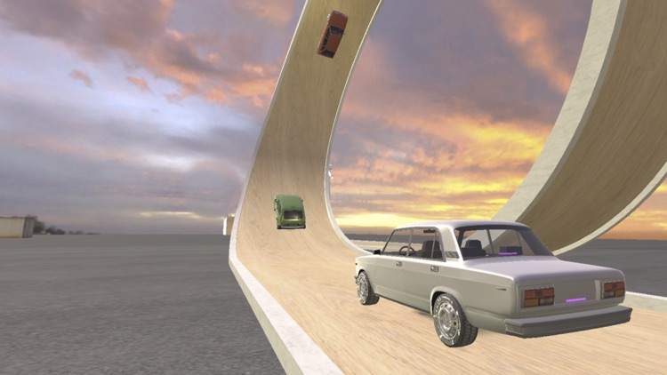 Russian Car Stunt screenshot-4