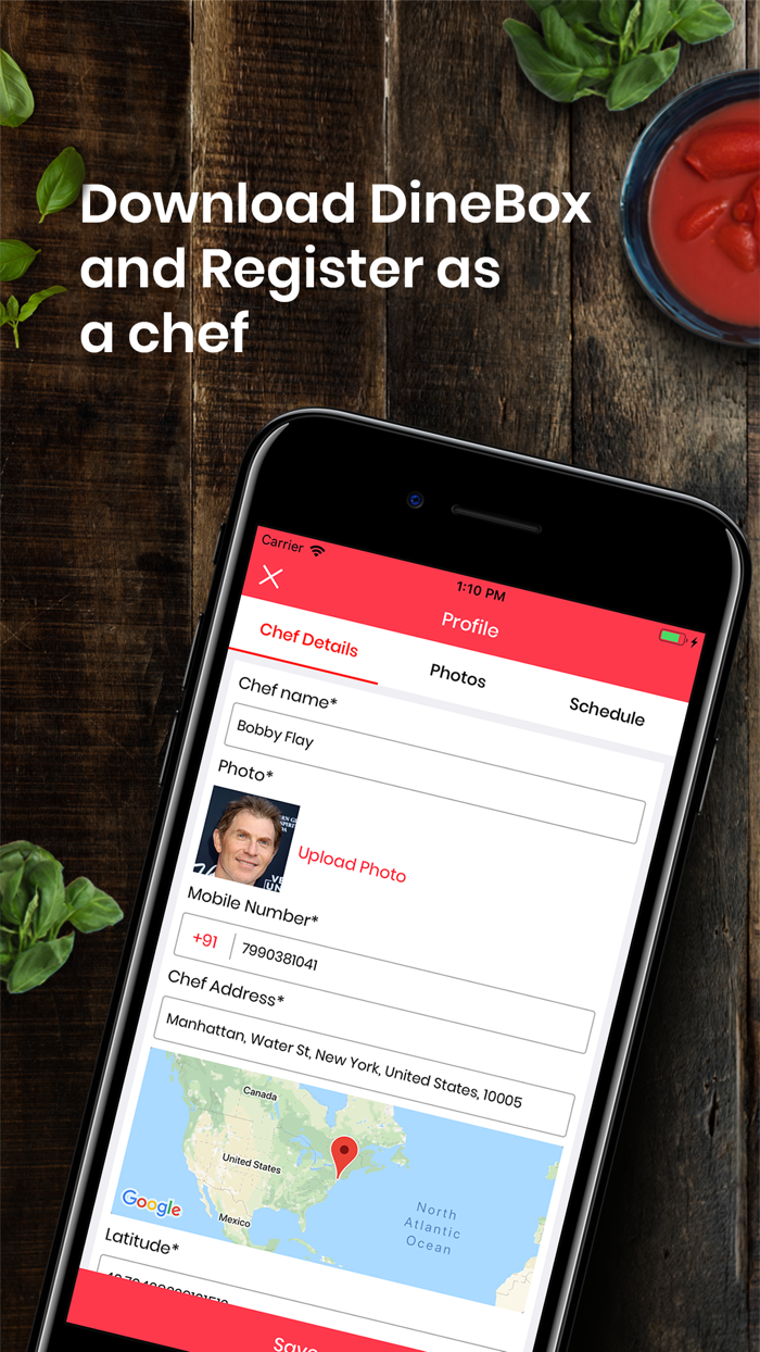DineBox Chef