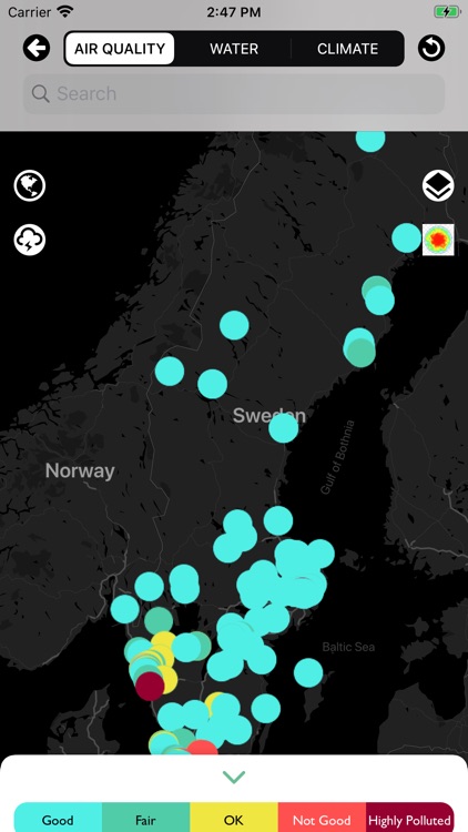 Air Quality Real-time Heat map screenshot-4