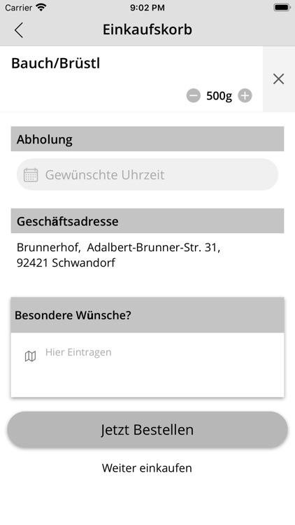 Brunnerhof-BestellApp