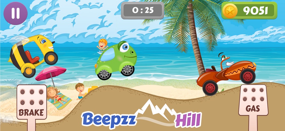 Beepzz Kids Hill Racing games hack tool