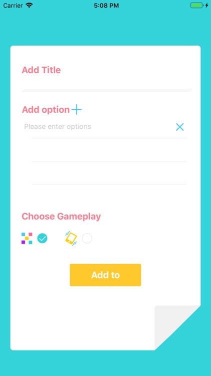 Do What-Let me choose