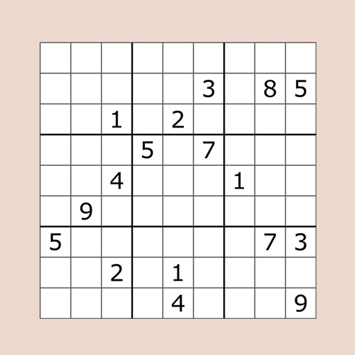 Sudoku Puzzle for Brain Train
