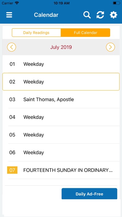 How to cancel & delete Liturgical Calendar & More from iphone & ipad 3