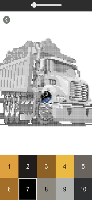 PixelArt Coloring Dump Trucks(圖4)-速報App