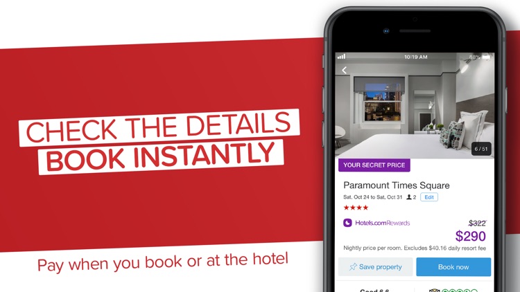 Hotels.com: Book Hotels & More screenshot-3