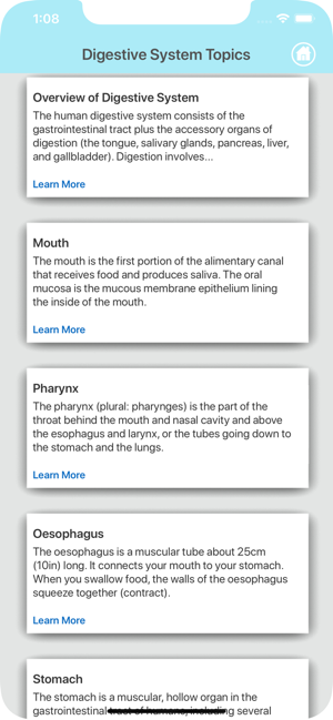 Learn Digestive System(圖2)-速報App