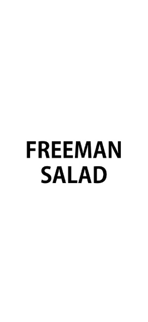 FREEMAN SALAD／フリーマンサラダ(圖1)-速報App