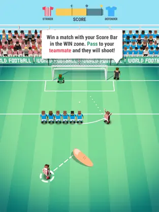 Captura de Pantalla 5 Tiny Striker: World Football iphone