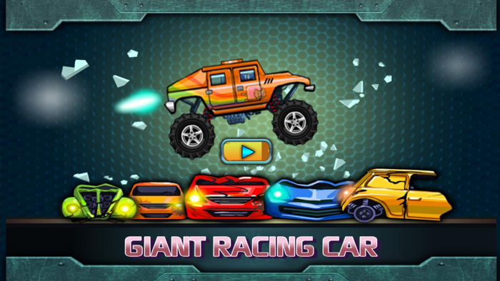 Giant racing car