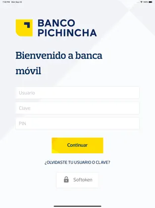 Screenshot 1 Pichincha Mobile iphone
