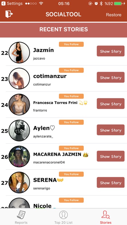 SocialTool - Follower Analyzer screenshot-3