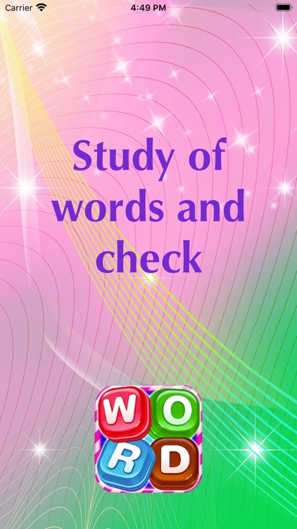 Study of words and check