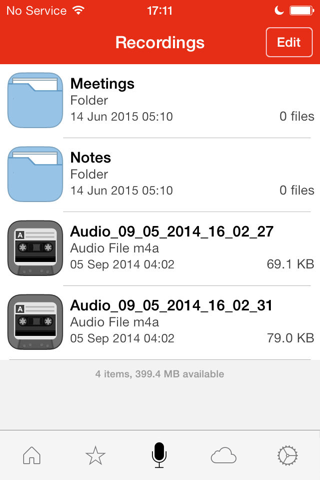 Voice Recorder & Audio Editor screenshot 2