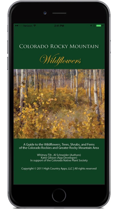 How to cancel & delete Colorado Rocky Mtn Wildflowers from iphone & ipad 1