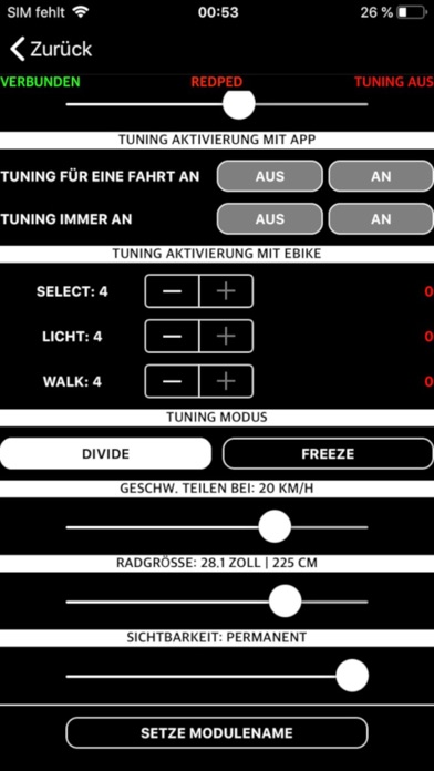 EBT - E Bike Tuning App screenshot 3