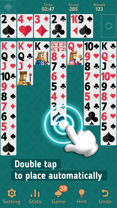 Klondike Solitaire: Kingdom screenshot 2