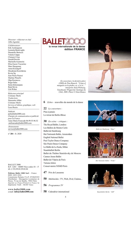 BALLET2000 Édition FRANCE