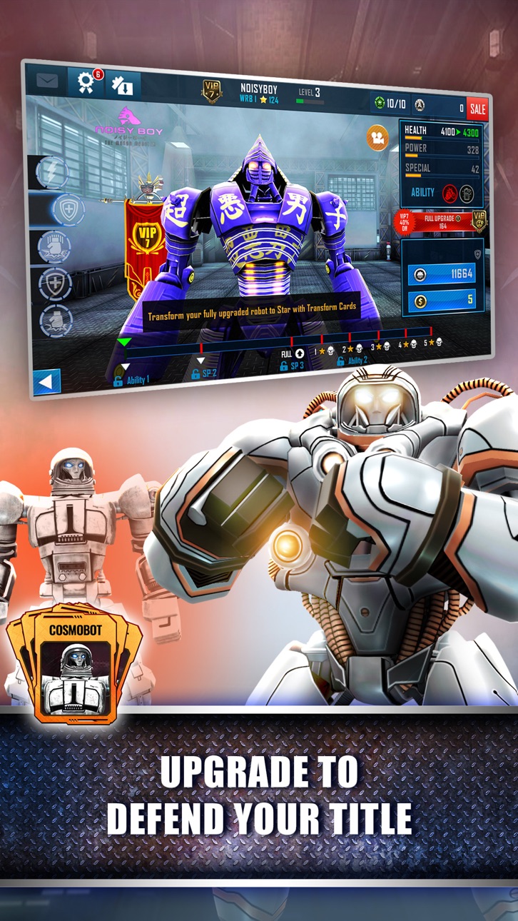 Real Steel World Robot Boxing - Free Hack screenshot 6 - iOS game interface