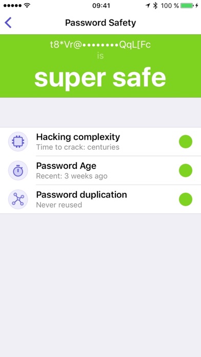 oneSafe+ password manager Screenshots