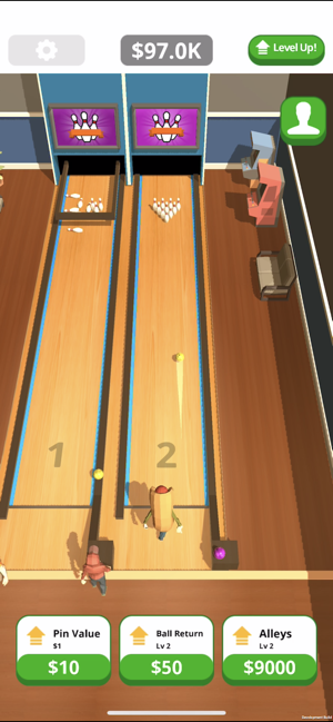 Idle Tap Bowling(圖3)-速報App