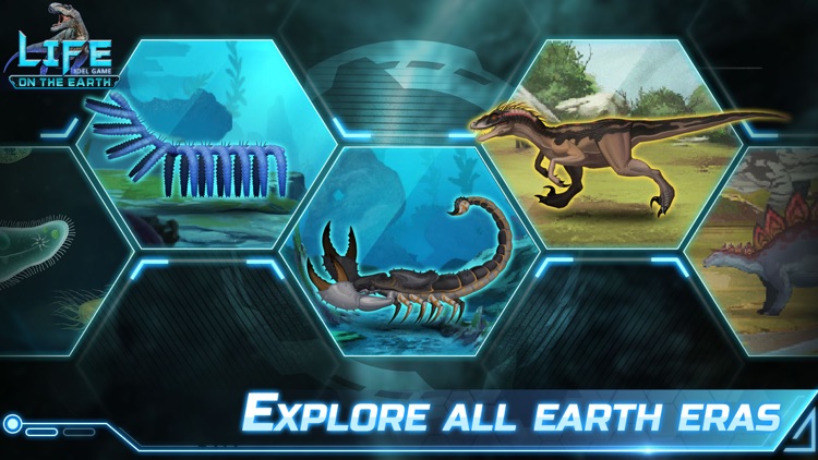Idle evolution: Life on Earth