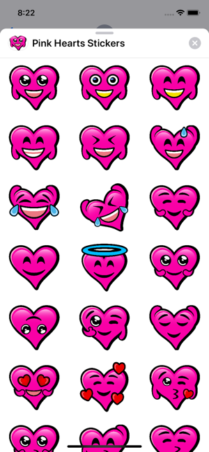 Pink Hearts stickers(圖2)-速報App