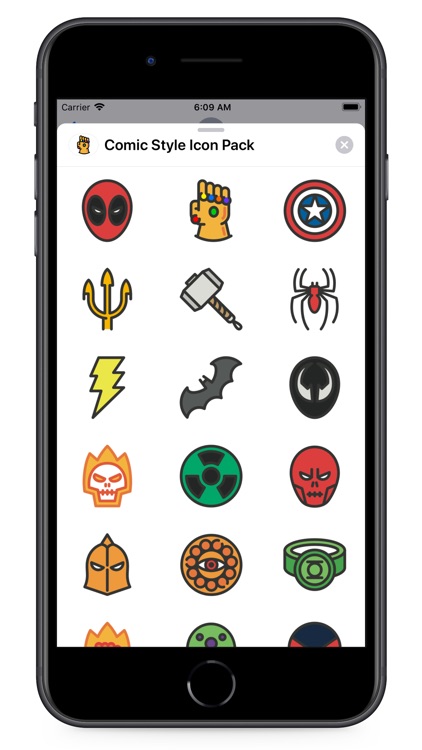 Comic Style Icon Pack
