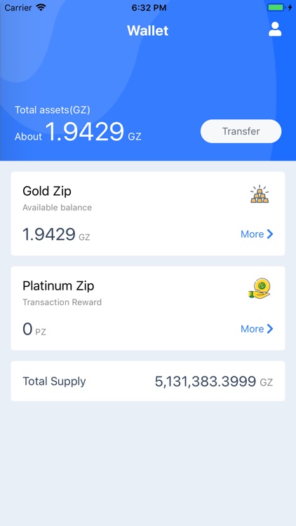 Goldzip Wallet
