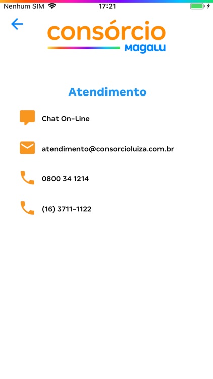 Consórcio Magalu - Cliente