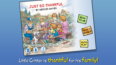 How to cancel & delete Just So Thankful - Little Critter from iphone & ipad 1
