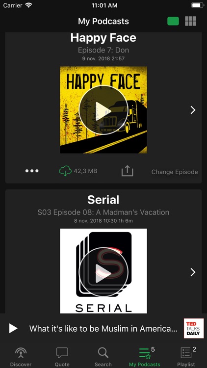 Pods - Podcast Player screenshot-7