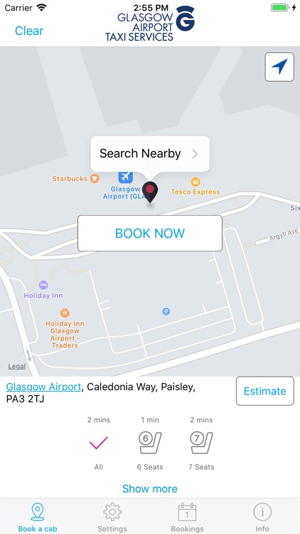 Glasgow Airport Taxis