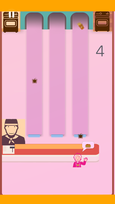 Snack Serve -Tap Game screenshot 2