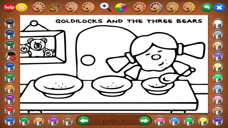 Fairy Tales Coloring Book screenshot-8