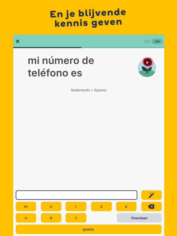 Leer talen met Memrise iPad app afbeelding 4